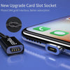 2 PCS ESSAGER Smartphone Fast Charging and Data Transmission Magnetic Cable with 8 Pin Magnetic Head, Cable Length: 2m(Black)