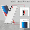 For Samsung Galaxy S24 FE 5G Terminator Style Shockproof Phone Case(Transparent)