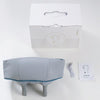 Electric Neck And Shoulder Massager Shiatsu Back Neck Massager With Heat(White)