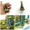 3 PCS Miniature Doll House Decoration Christmas Tree Children's Educational Toys