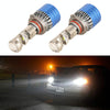 9005 Pair 55W 6000lm 6000K Car LED Mini Lens Headlight Bulb