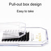 XINUO 10rows /Box Single Flat Hair Eyelash Extensions Double Tip Soft Matte False Eye Liners, Model: 0.20 D Curved(8mm)