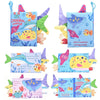 Tail Cloth Book Baby Enlightenment 3D Early Education Cloth Book(Ocean)
