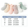 Baby Socks Mesh Thin Baby Cotton Socks, Toyan Socks: S 1-2 Years Old(White)