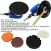 Pneumatic Sandpaper Machine Car Polishing Machine Grinding Machine Waxing Machine, Model: 6inch Vacuum