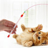 Interactive Cat Stick with Fish & Bell Toy