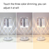 USB Charging Touch Diamond Crystal Table Lamp, Specification: USB Charging(RGB with Remote Control 16 Color)(Transparent)