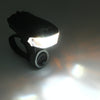 Waterproof USB Rechargeable 5 Modes Yellow & White Light 400LM COB LED Bike Taillight