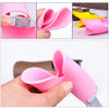 Cute Duck Mouth Shape Silicone Muzzle for Pet Dog, Size: L(Pink)