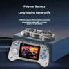 Q8 Handheld Game Console 3.0 Inch Screen Support TV Connection Built In 800 Games Doubles Transparent Gray