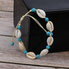Hand Braided Rope Adjustable Shell Bracelet(1010-109)