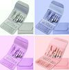 Nail Art Tool Set Nail Clippers Dead Skin Scissors Manicure Tool, Specification: 16 In 1 Green