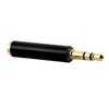 5 PCS 3.5mm Audio 4 Pole Female to 3 Pole Male Microphone Adapter(Black)
