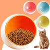 Ceramic Cat Bowl, Small Orange, Capsule Design