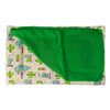 Gecko Lizard Hamster Sleeping Bag - Green - Canvas - 21x33cm