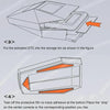 Car ETC Bracket Organizer Automotive Removable Center Console Ornament, Model: Pure Version