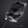 HAMTOD C20 15W Adjustable QI Smart Sensor Car Wireless Charging Holder for 4.6-7 inch Mobile Phones, with Suction Cup