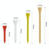 40 PCS PGM QT003 Golf TEE Golf Wooden Ball Holder, Random Color Delivery(83mm)