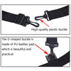 Neoprene Fishing Rod Back Strap Adjustable Length Fishing Rod Strap(Black)
