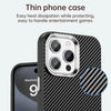 For iPhone 15 Pro Max Carbon Fiber Series IMD Phone Case(Black)
