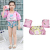 Children Swimming Foam Arm Ring Baby Swimming Equipment Floating Ring Water Sleeve Buoyancy Vest(Double Crown Bird)