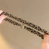 Hair High Elastic Rubber Band Rhinestone Rope Hair Ring Hair Accessories(Light Coffee)