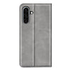 For Samsung Galaxy A36 Retro-skin Magnetic Suction Leather Phone Case(Grey)