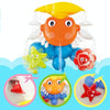 Children Bath Toys Crab Sunflower Shower Water Spray Bathroom Toys(As Show)