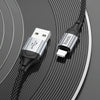 hoco X102 USB to 8 Pin Fresh 2.4A Charging Data Cable, Length:1m(Black)