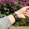 Washable Nylon Canvas Watchband, Band Width:22mm(Khaki with Black Ring Buckle)