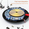 10W Portable Suction Cup Mobile Phone Fast Charging Wireless Charger, Length: 1.5m(Red)