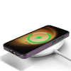 For Samsung Galaxy S23 5G Skin Feel Detachable Card Bag Magsafe Phone Case(Purple)