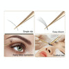 Eyelash Clip Eyelash Tweezers High Precision Eyelash Extension Tool(Peacock Tweezers)