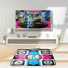 USB Wired Dancing Mat Electronic Music Game Pad Toy To PC(Cool Blue)