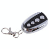 433MHz Remote Control Duplicator 4 Key Fob Cloning Metal Black Silver