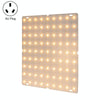 LED Plant Growth Light Indoor Quantum Board Plant Fill Light, Style: D3 25W 81 Beads AU Plug (Sun Light)