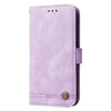 For Samsung Galaxy A36 5G / A56 5G Skin Feel Life Tree Metal Button Leather Phone Case(Purple)