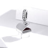 S925 Sterling Silver Grand Piano Pendant DIY Bracelet Necklace Accessories
