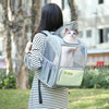 FUNADD Foldable Pet Backpack Carrier, Breathable, Yellow