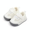 D2678 Autumn Baby Shoes Super Skin Children Sport White Shoees, Size: 19(Single Net White)