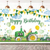 180x110cm Farm Tractor Photography Backdrop Cloth Birthday Party Decoration Supplies
