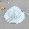 MZ5922 Lace Flower Princess Hat Summer Thin Baby Hat Sun Protection Hat, Size: 46cm(Light Pink)