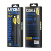 WK WDC-190i Mech Series 2.4A USB to 8 Pin Fast Charge Data Cable, Length: 1m(Yellow)