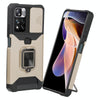 For Xiaomi Redmi Note 11 Pro 5G / 4G International Version Sliding Camera Cover Design PC + TPU Shockproof Phone Case(Gold)