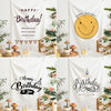 GT282 Birthday Background Cloth Party Scene Arranges Children Photos, Size: 150x200cm Velvet Cloth(11)