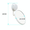 Nail Free Bathroom Mirror Rotating Folding Makeup Mirror(260132)
