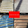 Sands Anti-Slip Tape Ground Sticking Line Wear-Resistant Stair Step Warning Tape Black 2.5cm x 5m