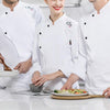 Long Sleeve Chef Clothes Overalls, Size:4XL(Black)