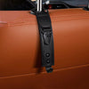 Car Seat Back Multifunctional Storage Metal Hook(Black)