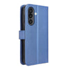 For Samsung Galaxy M56 5G Diamond Texture Leather Phone Case(Blue)
